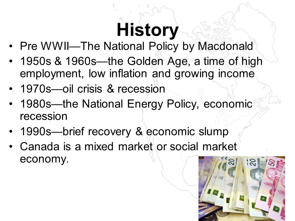 History of economy